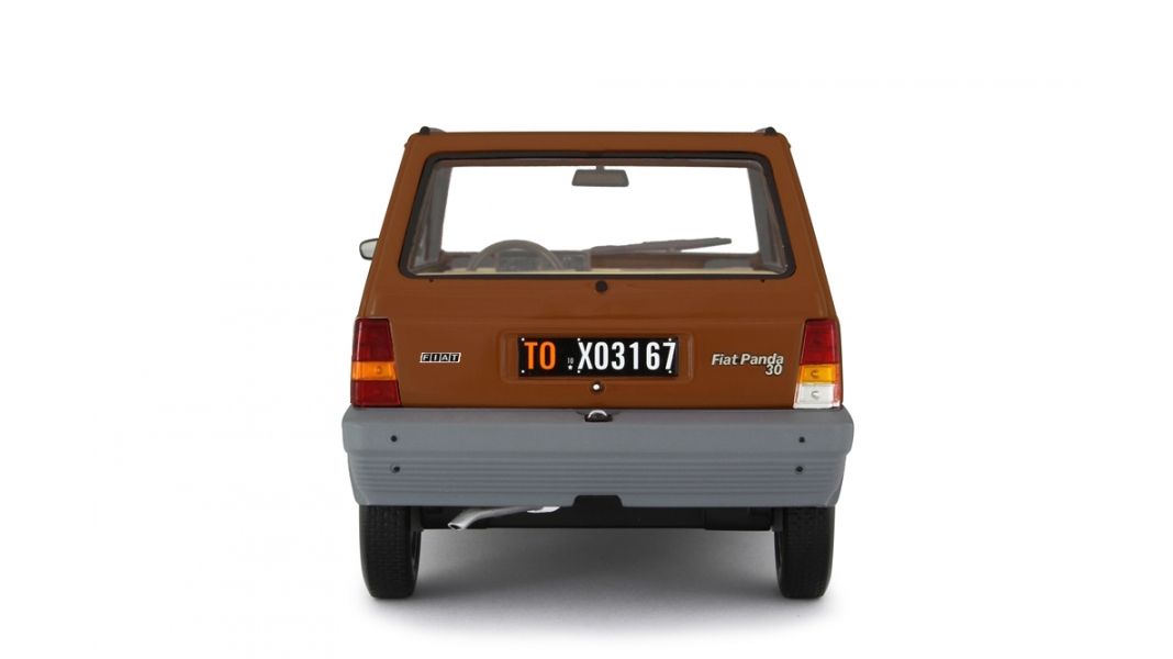 Fiat Panda 30 1980 marrone land 1:18 Laudoracing Model