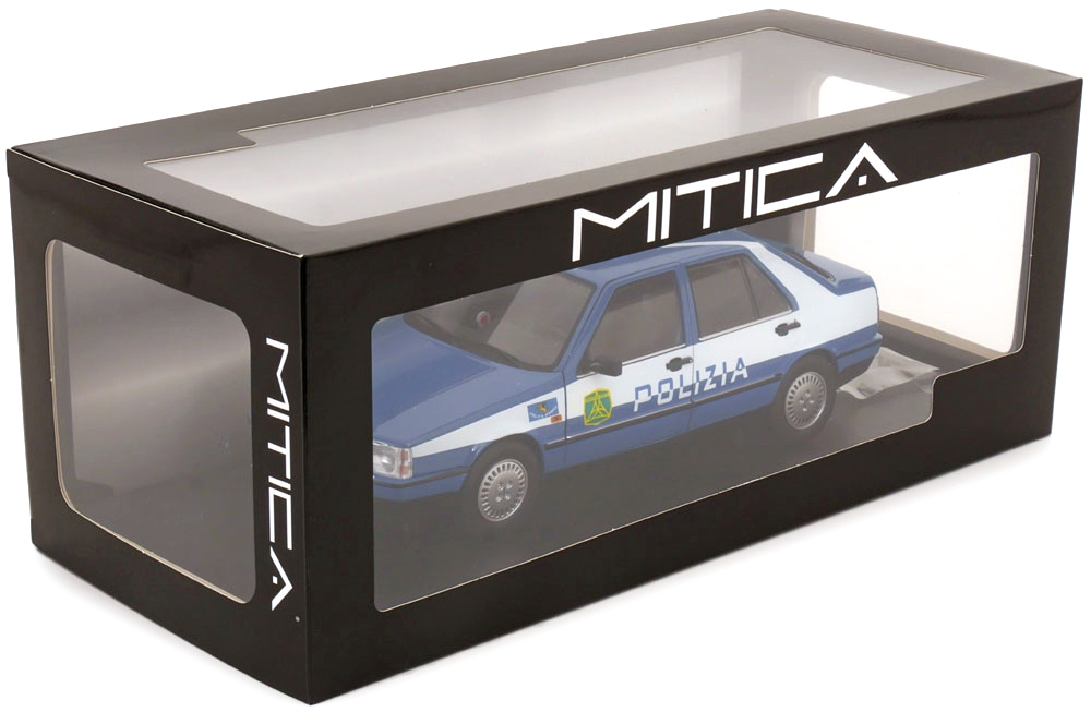 Fiat 2.0 CHT Polizia 1978 Police light blue/white 1:18 Mitica