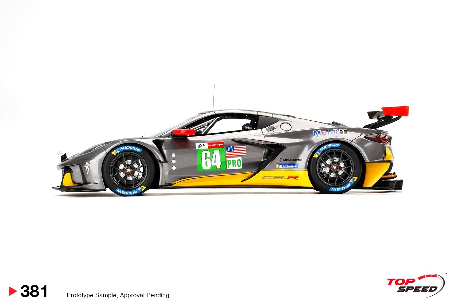 Chevrolet Corvette C8.R #64 Tommy Milner, Nick Tandy, Alexander Sims Le Mans 24h 2021 1:18 TopSpeed Models