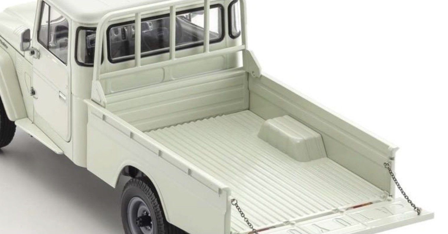 Toyota Land Cruiser 40 Pick-Up white 1:18 Kyosho