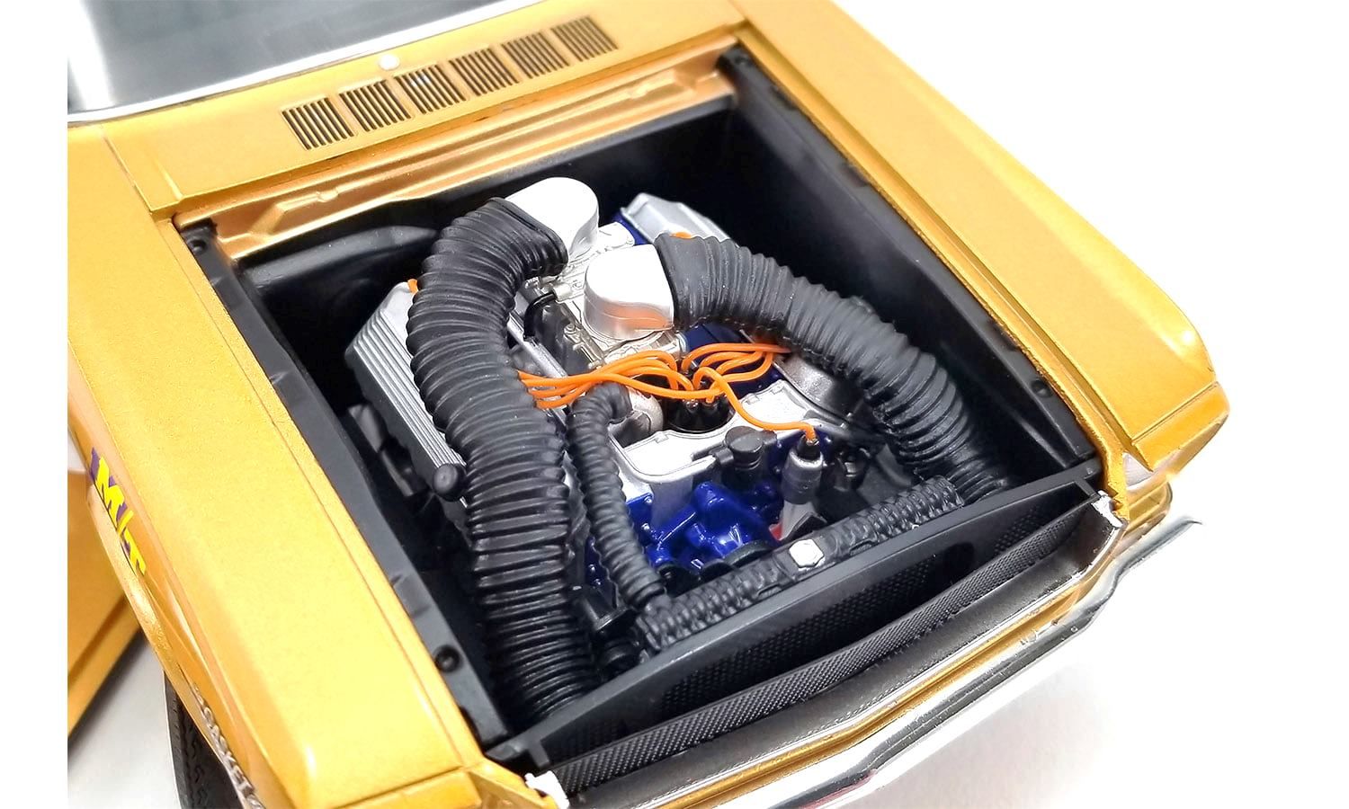 Ford Mustang A/FX *Harvey Ford Dyno Don* 1965 yellow gold 1:18 Acme Diecast