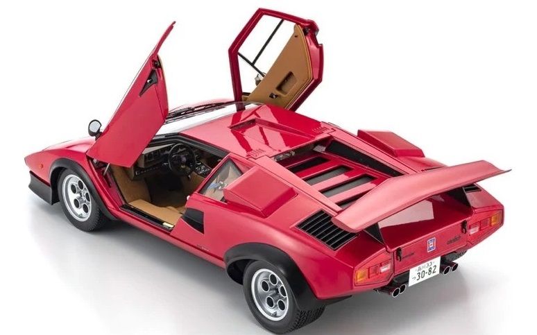 Lamborghini Countach LP500S Walter Wolf 1982 1:12 Kyosho