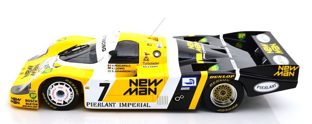 Porsche 956 #7 Pescarolo/Ludwig/Johansson Winner 24h Le Mans 1984 1:12 CMR