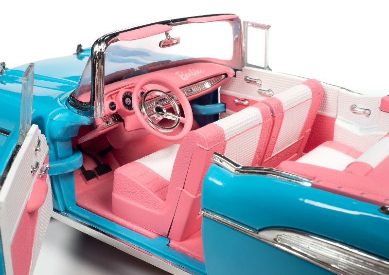 Chevy Bel Air *Barbie* 1957 aqua blue 1:18 Auto World