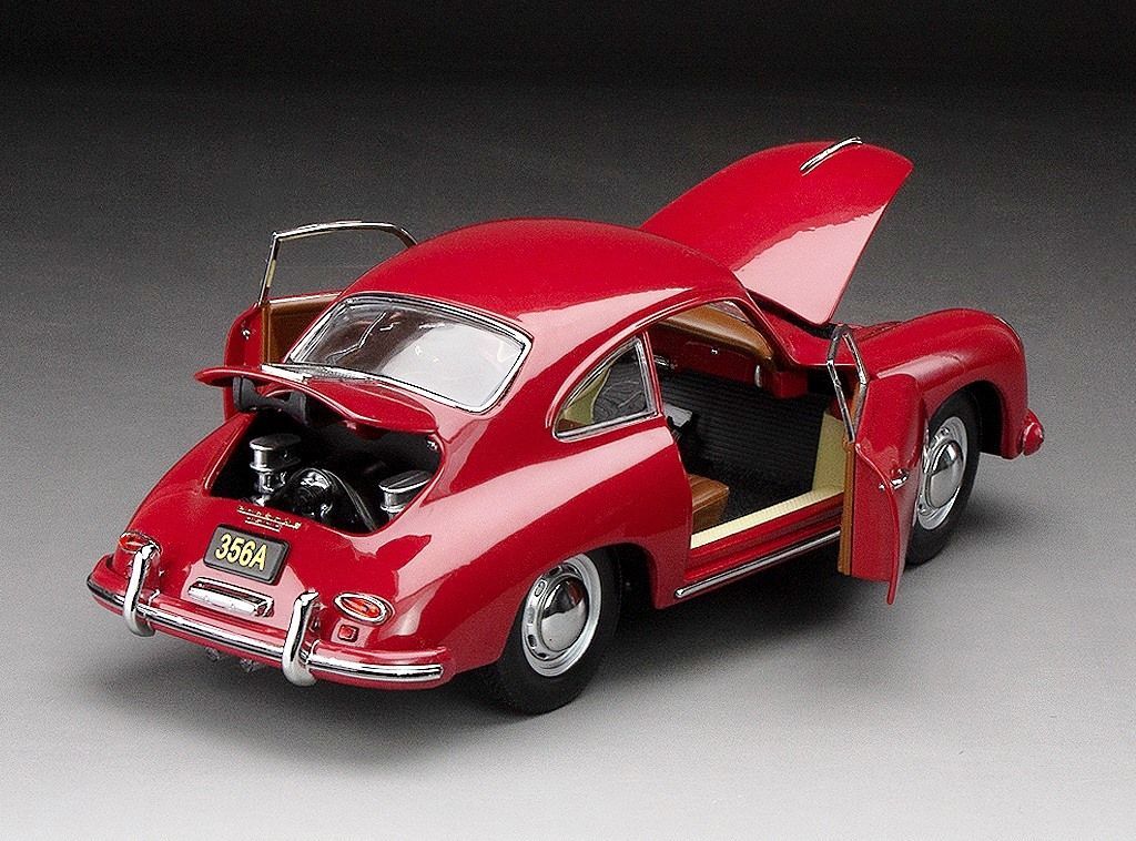 Porsche 356A 1500 GS Carrera GT 1957 dark red 1:18 Sun Star