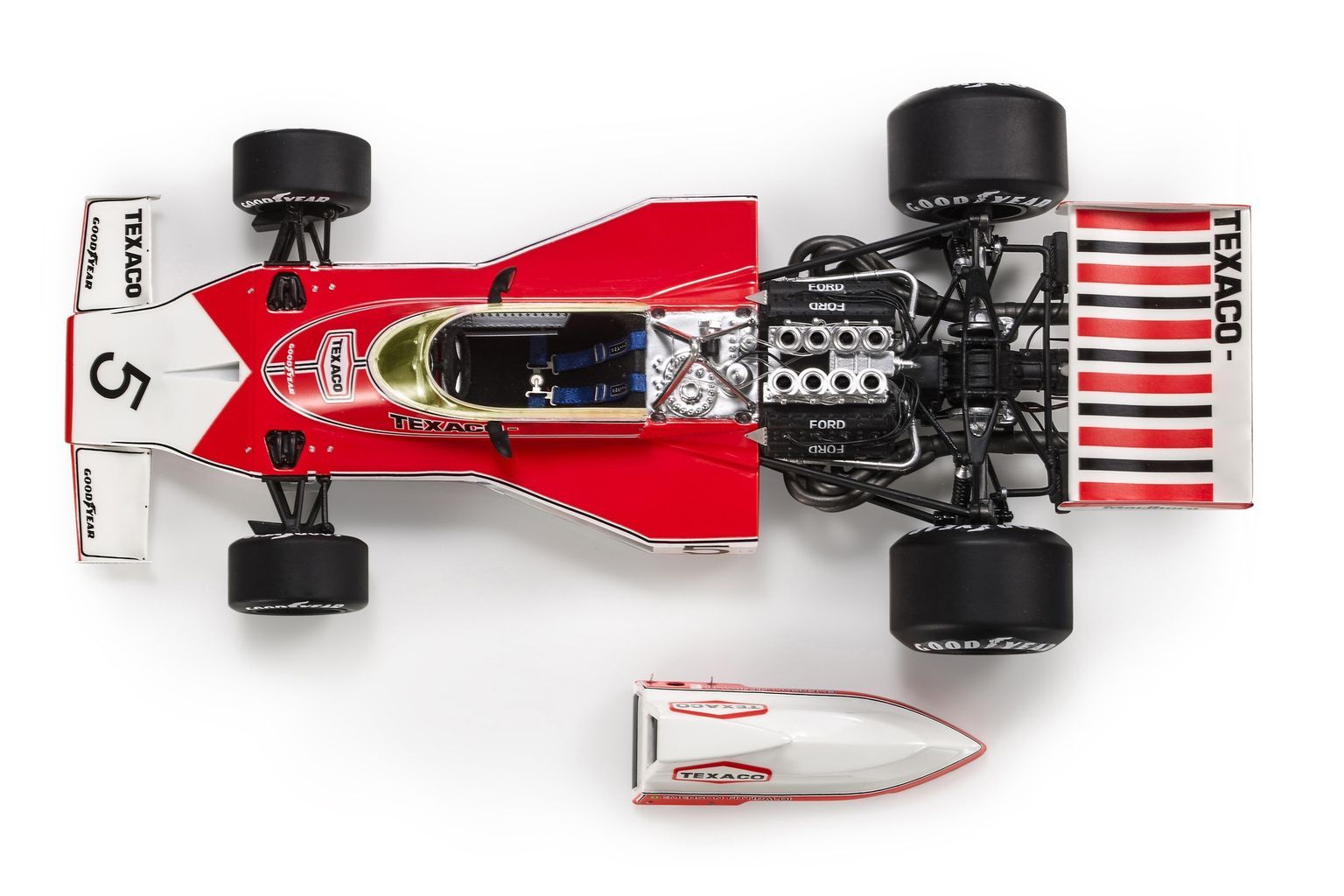 McLaren M23 Ford Texaco #5 E.Fittipaldi Winner Belgian GP 1974 World Champion 1:18 GP Replicas