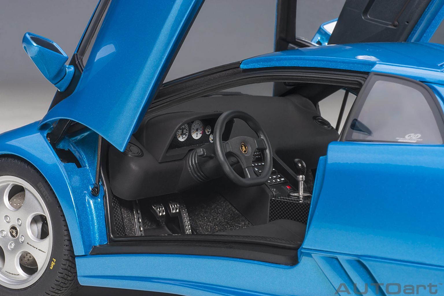 Lamborghini Diablo SE30 1993 blu sirena 1:18 AUTOart
