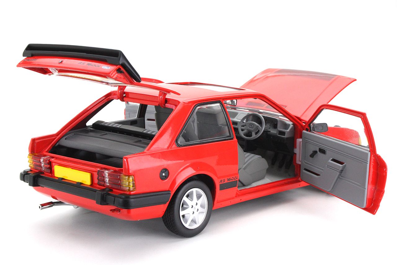 Ford Escort RS1600i 1984 sunburst red 1:18 Sun Star
