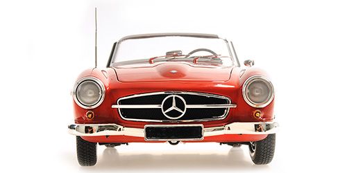 Mercedes-Benz 190 SL W121 1955 red 1:18 Minichamps 