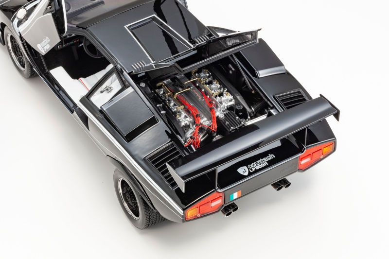 Lamborghini Countach LP500R 1982 black 1:12 Kyosho