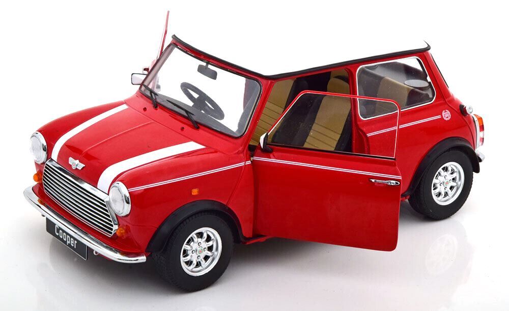 Mini Cooper RHD 1992 red/white 1:12 KK Scale