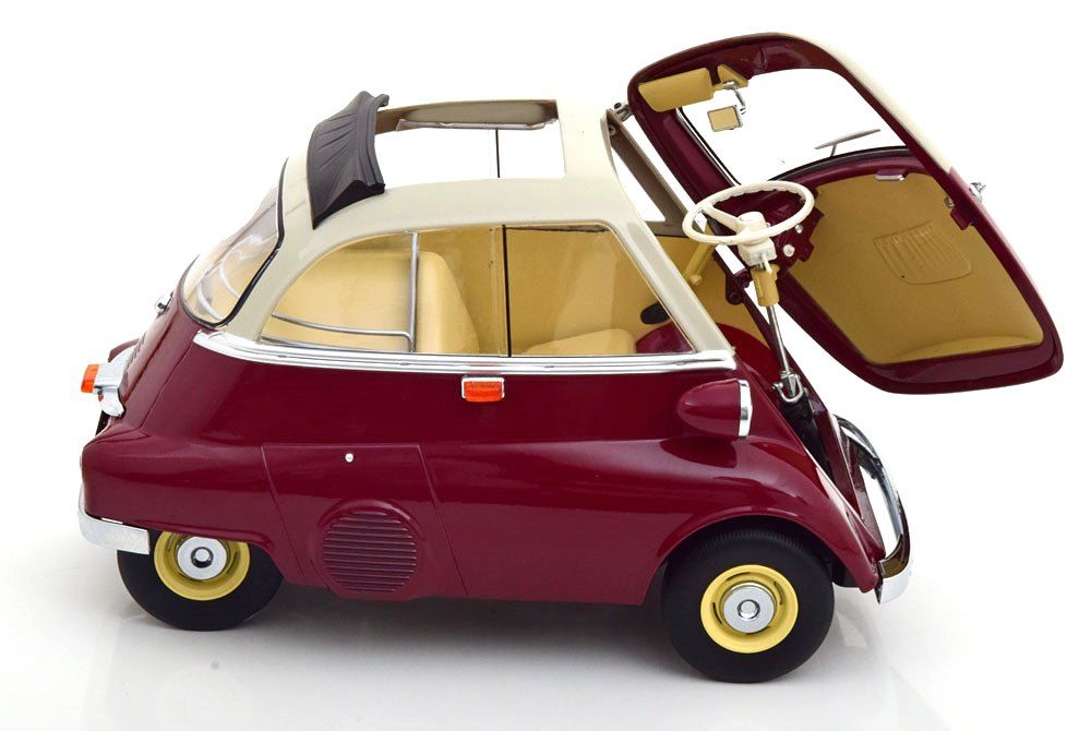 BMW Isetta 1959 dark red/light grey 1:12 KK Scale