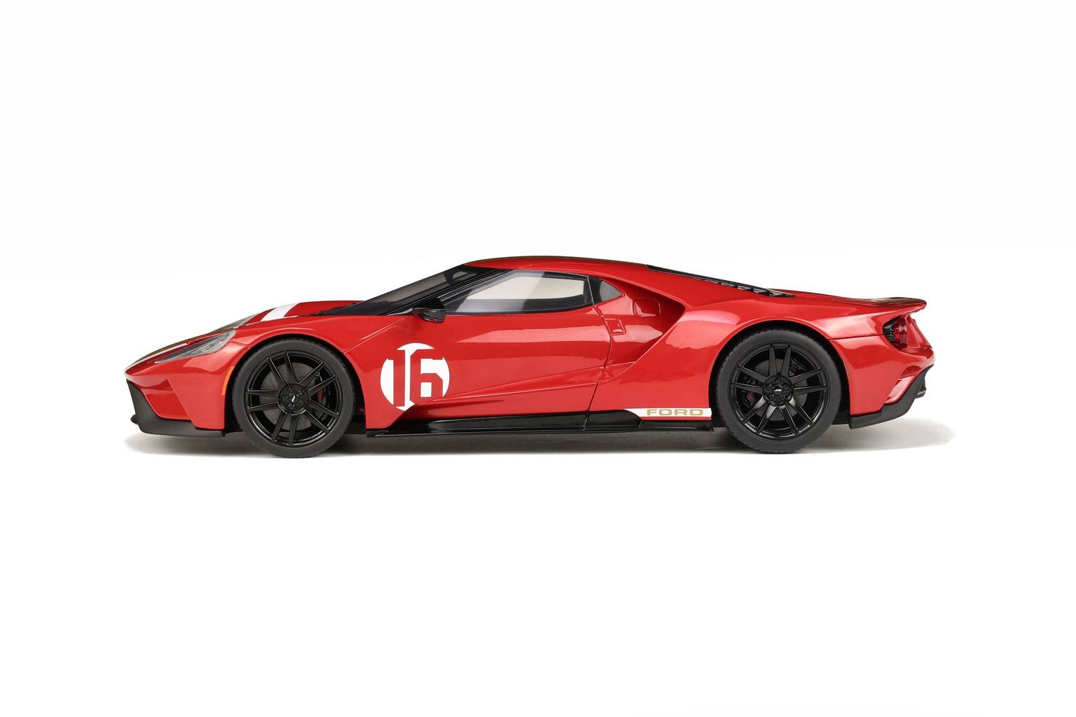 Ford GT Heritage Edition Alan Mann 2022 red 1:18 GT Spirit