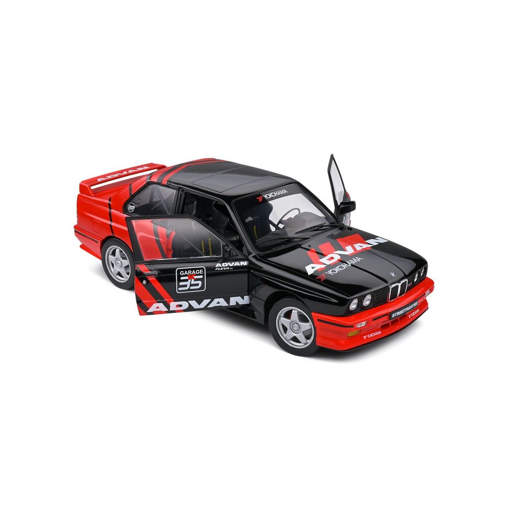 BMW M3 E30 Advan Drift 1990 1:18 Solido