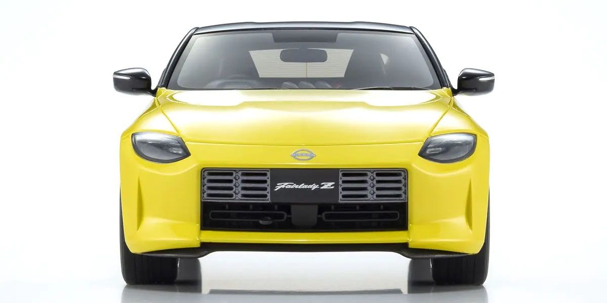 Nissan Fairlady Z Coupe 2023 yellow 1:18 Kyosho