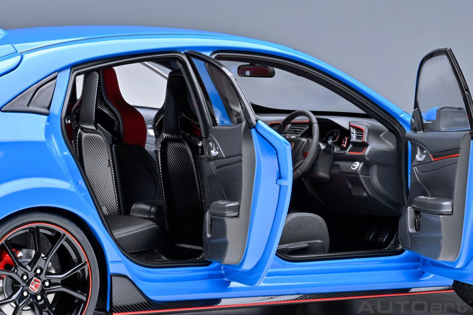 Honda Civic Type R FK8 2021 racing blue pearl 1:18 AUTOart