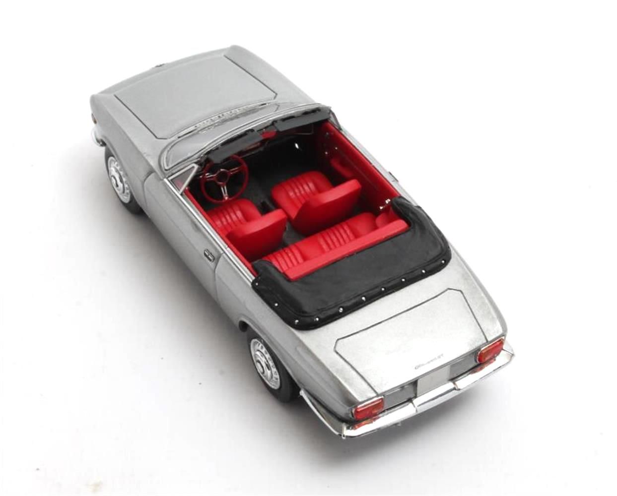 Alfa Romeo Giulia GTC Cabriolet Open 1964 silver 1:43 Matrix Scale Models