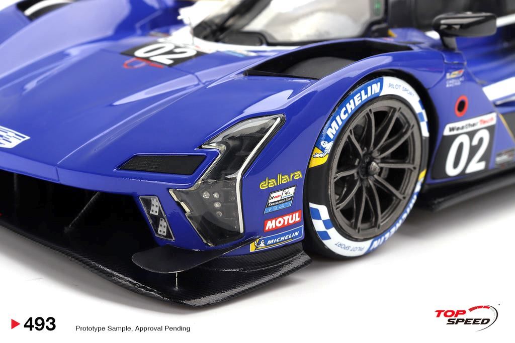 Cadillac V-Series.R Cadillac Racing #02 Bamber/Lynn/Westbrook IMSA 24H Daytona 2023 1:18 TopSpeed Models