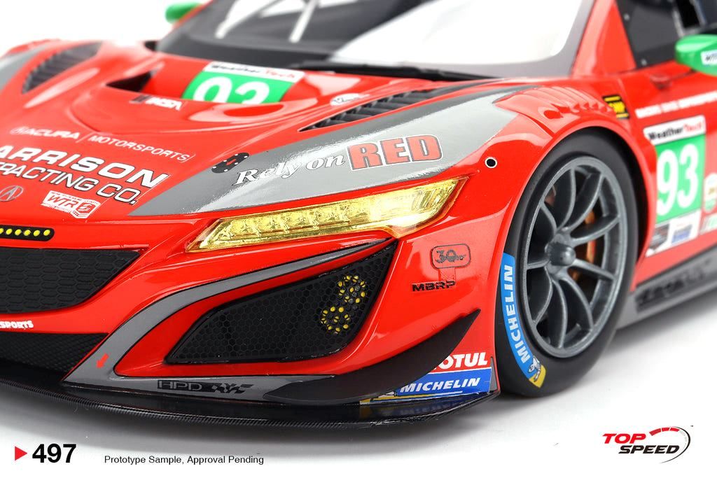 Acura NSX GT3 EVO22 #93 Briscoe/Formal/Harrison/Marcelli IMSA 24H Daytona 2023 1:18 TopSpeed Models