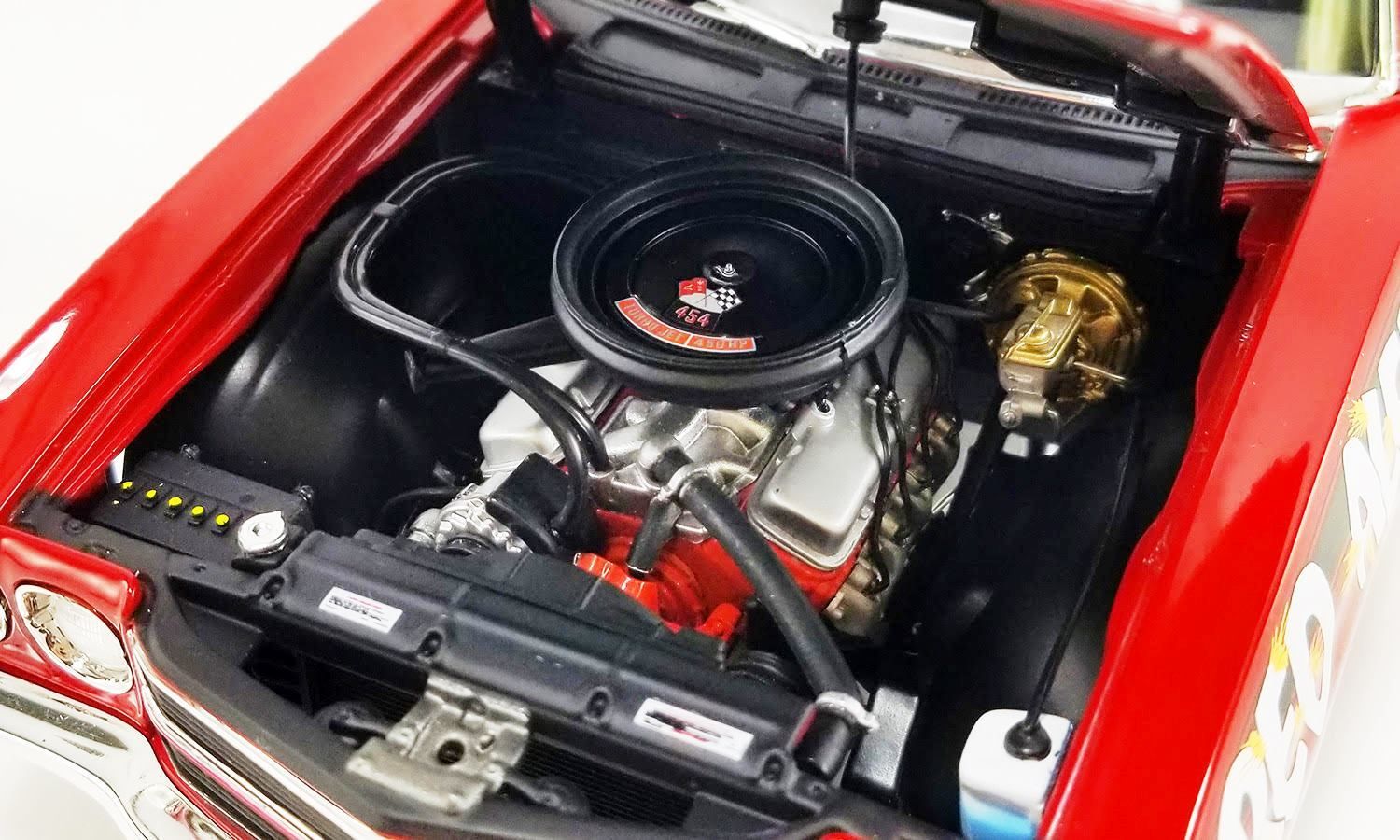 Chevrolet Chevelle LS6 *Red Alert #27* 1970 red/black 1:18 Acme Diecast