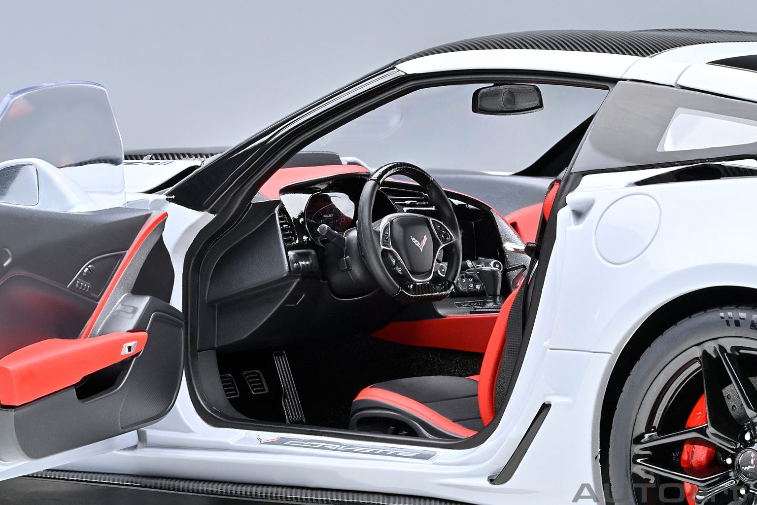 Chevrolet Corvette C7 ZR1 2019 ceramic matrix grey metallic 1:18 AUTOart