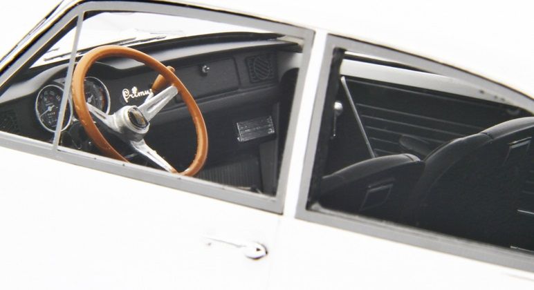 Autobianchi Primula Coupé 1965 white 1:18 Laudoracing Model