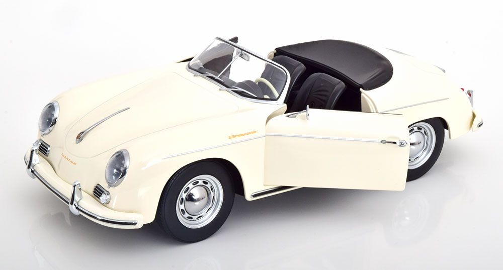 Porsche 356 A Speedster 1955 white 1:12 KK Scale