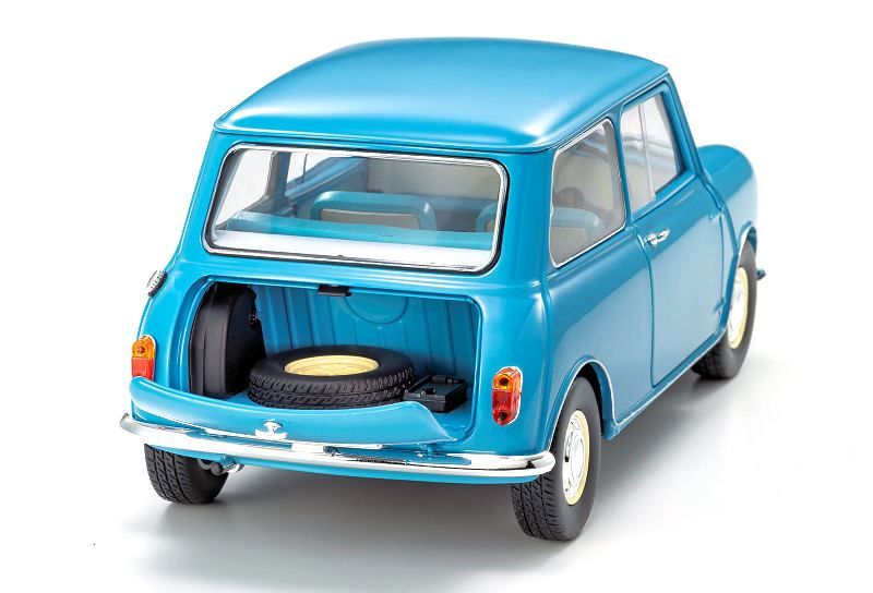 Morris Mini Minor 1964 clipper blue 1:18 Kyosho