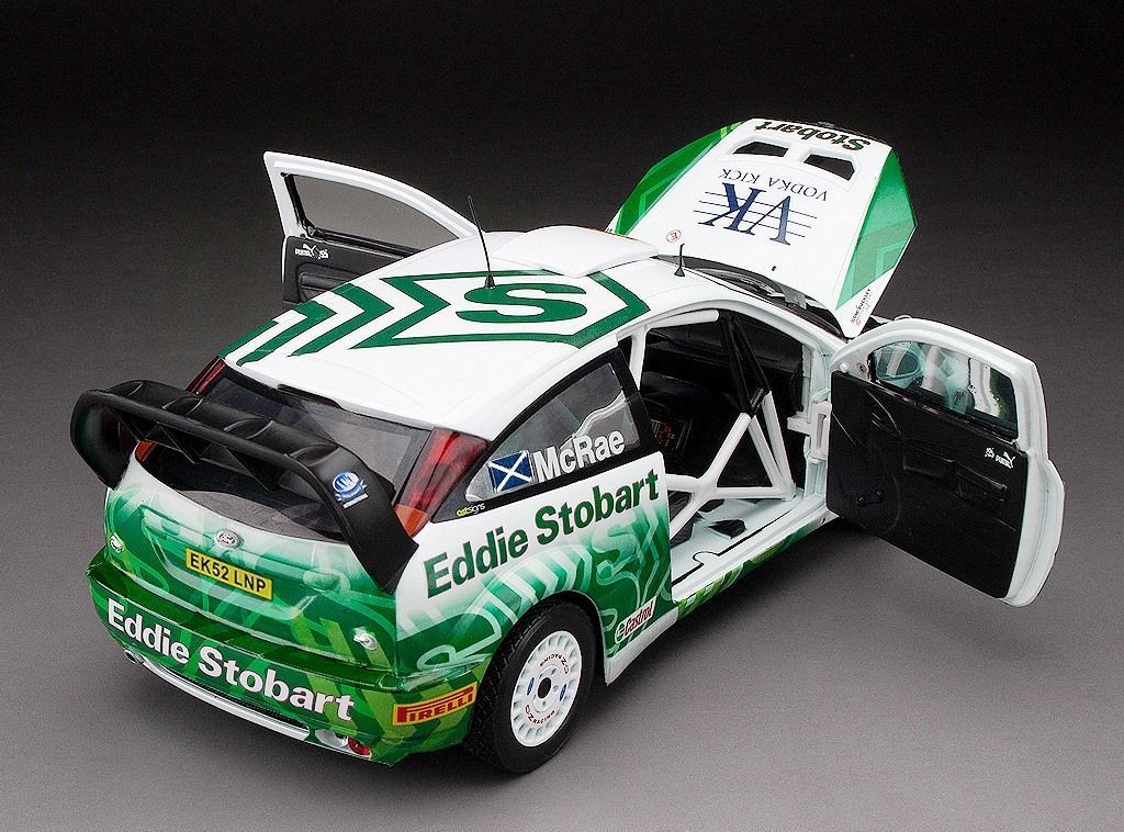 Ford Focus RS WRC03 #1 C.McRae Pirelli International Rally 2005 1:18 Sun Star