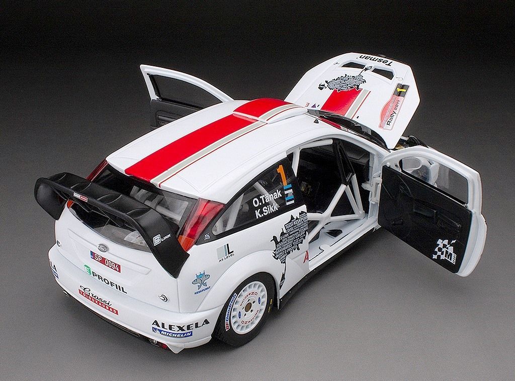 Ford Focus RS WRC03 #1 Tänak/Sikk MM Sport Saaremaa Rally 2011 1:18 Sun Star