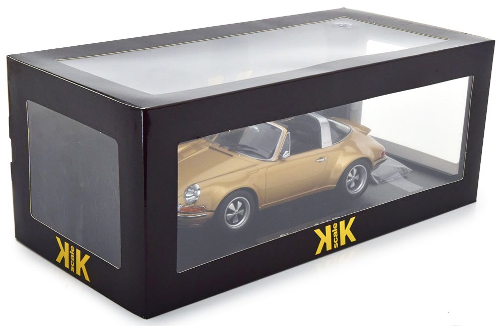 Porsche 911 By Singer Targa 2014 gold metallic 1:18 KK Scale
