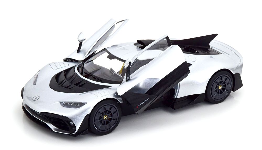 Mercedes-AMG One C298 hightech silver 1:18 NZG