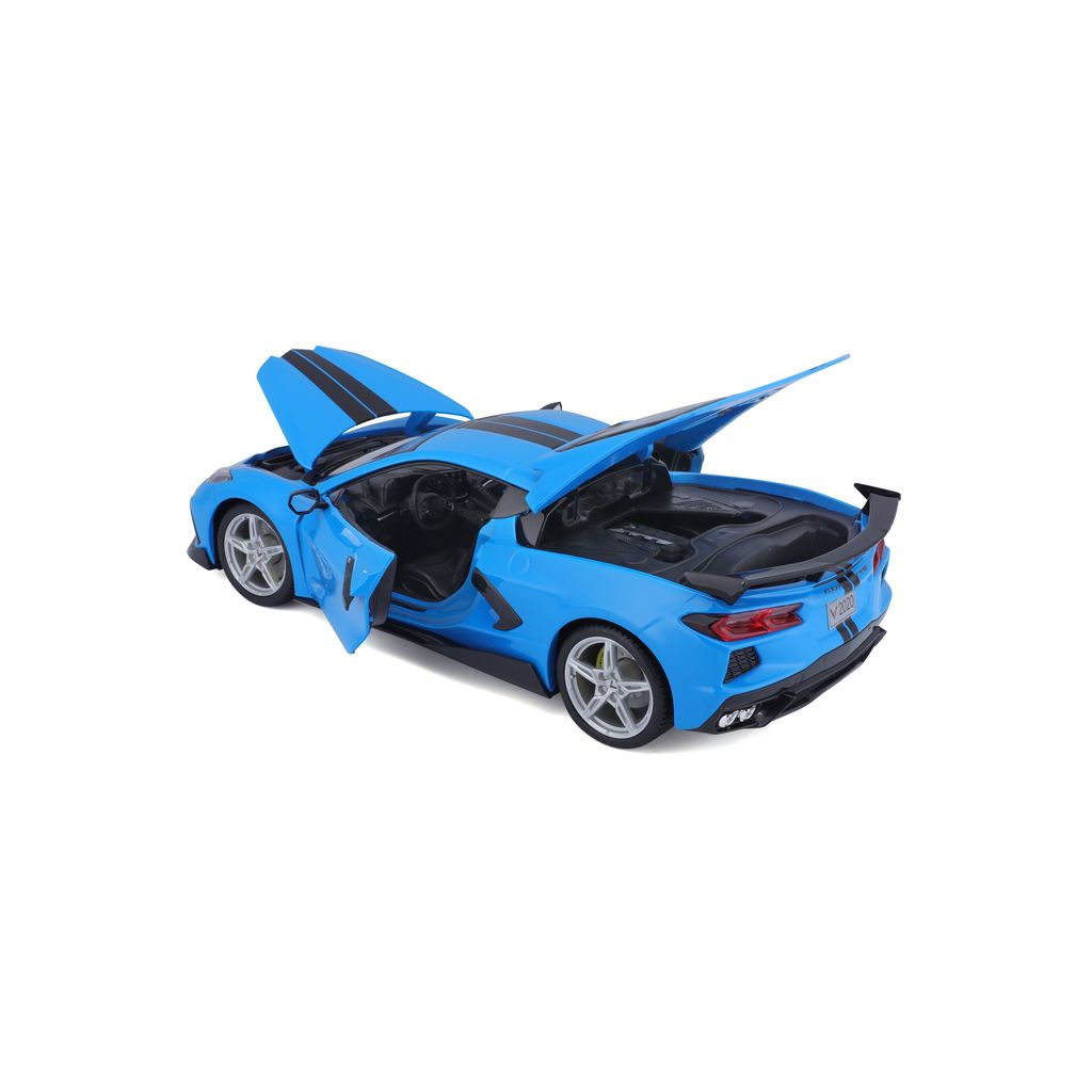 Chevrolet Corvette Stingray 2020 blue 1:18 Maisto