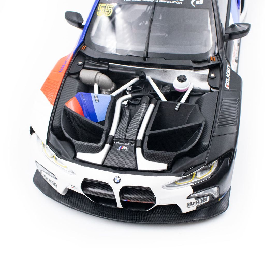 BMW M4 GT3 #55 Eng/Farfus BMW Motorsport NLS 7 Nürburgring 2021 1:18 Minichamps