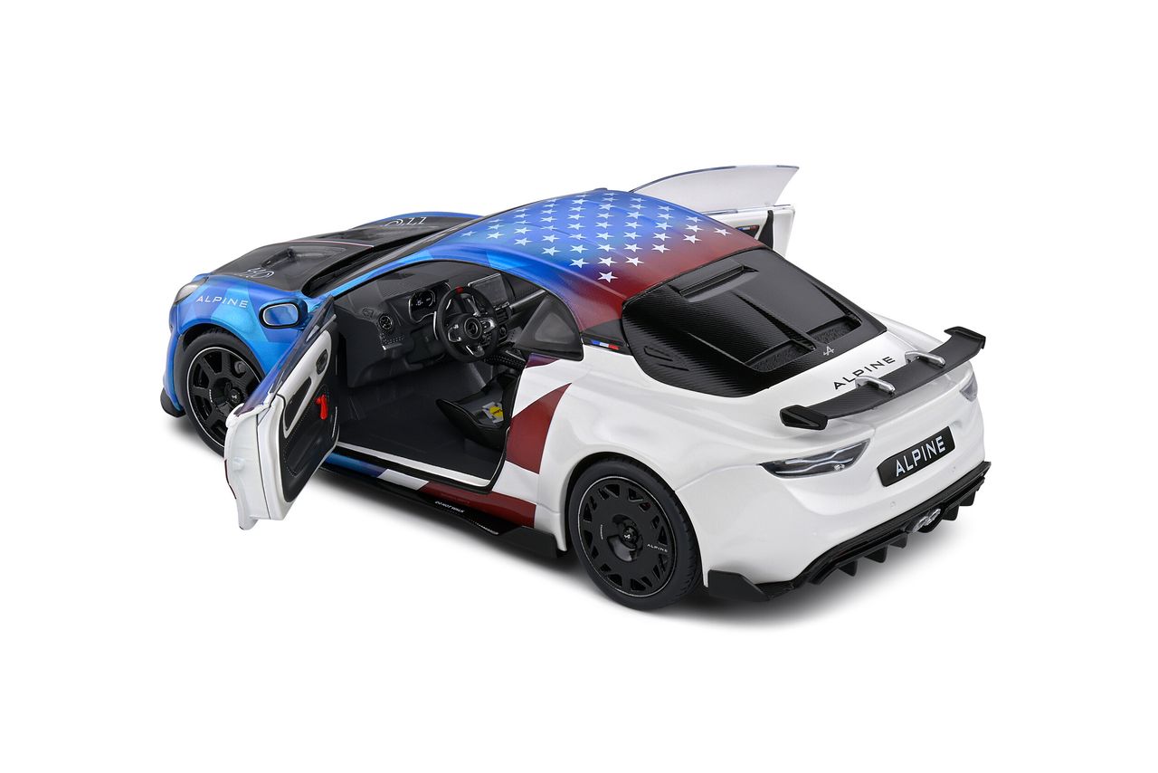 Alpine A110 Radicale Coupe 2023 blue/white/red 1:18 Solido