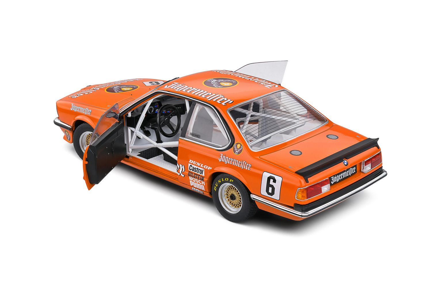 BMW 635 CSi E24 Jägermeister #6 H.J.Stuck European Touring Car Championship 1984 1:18 Solido