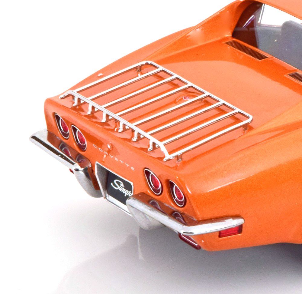 Chevrolet Corvette C3 1972 orange metallic 1:18 KK Scale