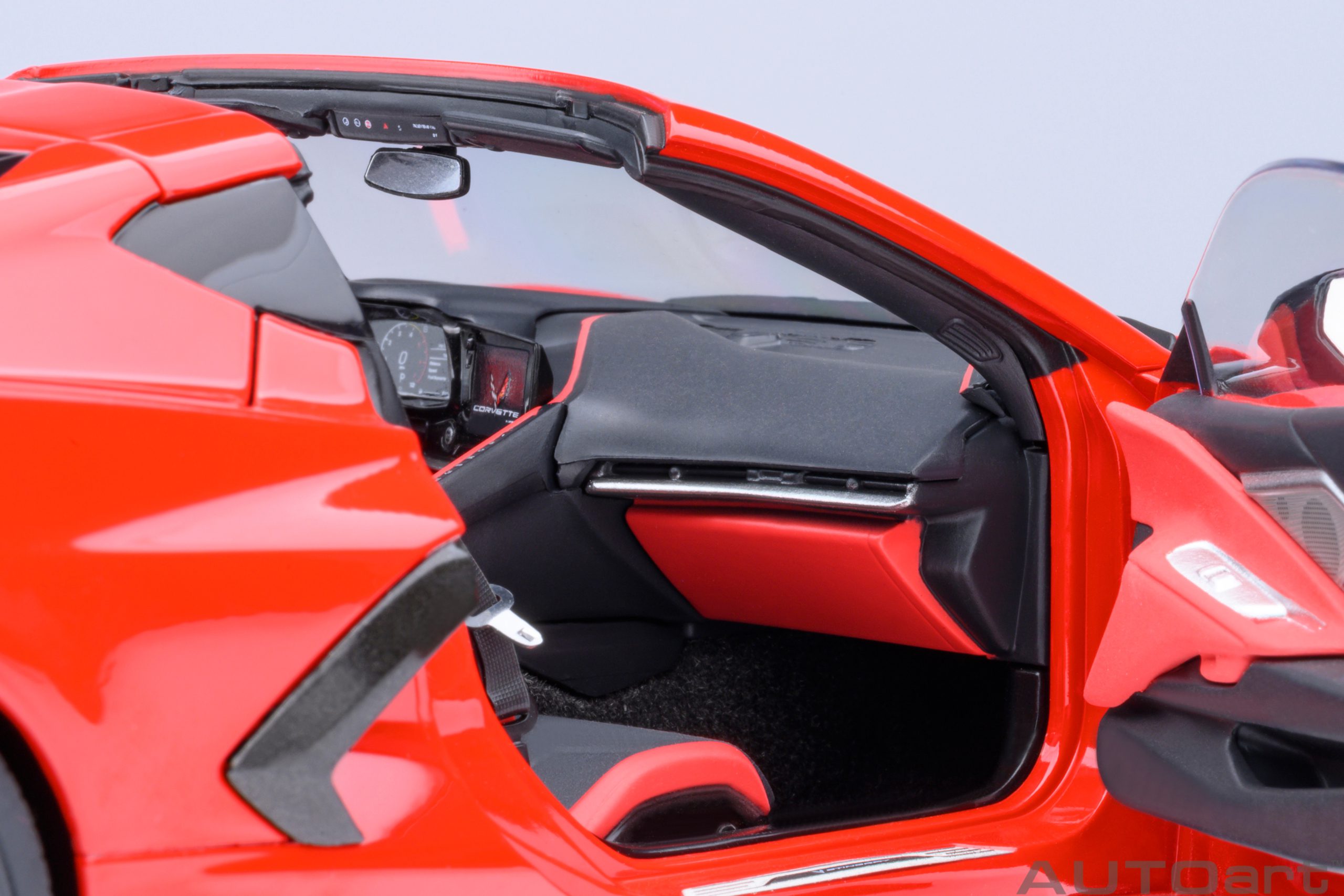 Chevrolet Corvette C8 Stingray Z51 2020 torch red 1:18 AUTOart