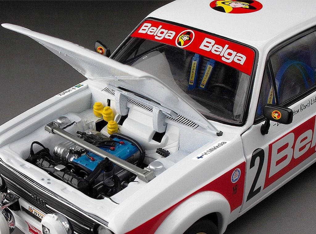 Ford Escort Mk II RS 1800 #2 Mikkola/Hertz Belga Rallye du Condroz 1979 1:18 Sun Star