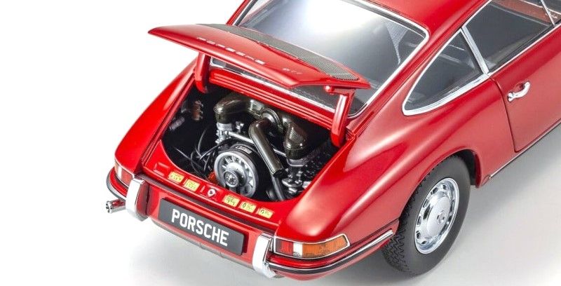 Porsche 911 901 Coupe 1964 signal red 1:18 Kyosho