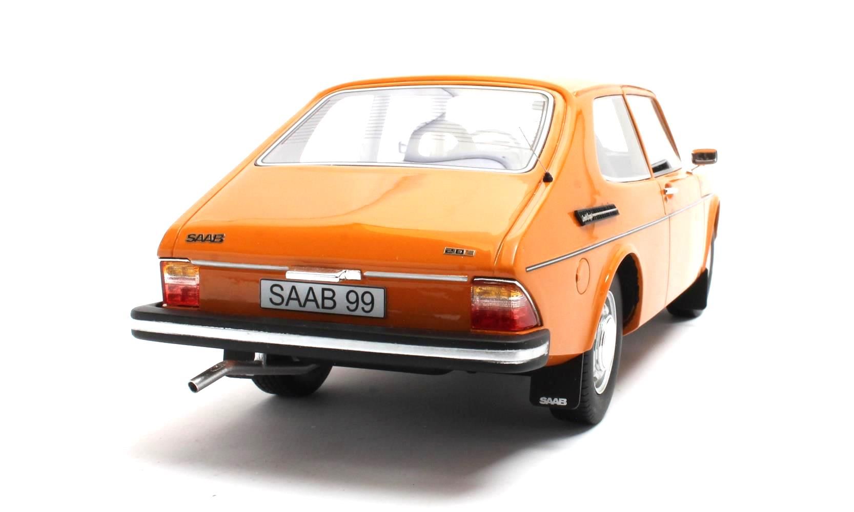 Saab 99 Combi 1975 indian yellow 1:18 Cult Scale Models