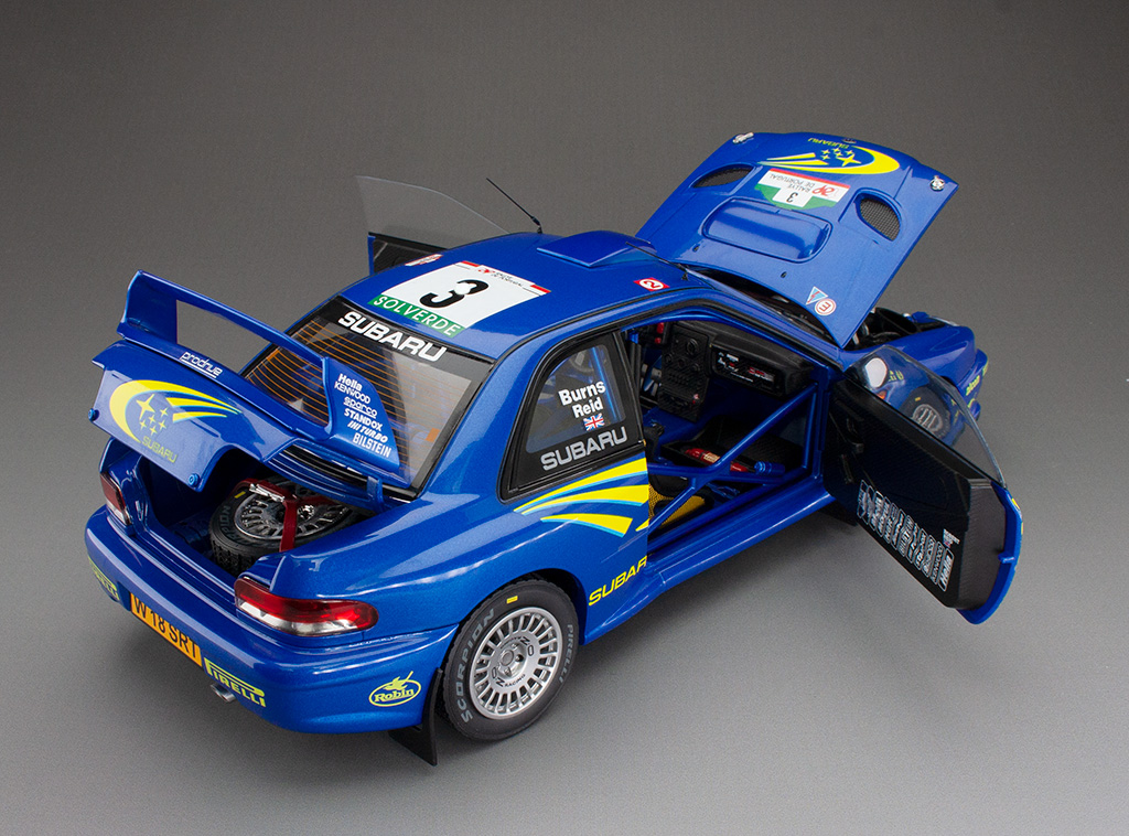 Subaru Impreza WRC S6 #3 Burns/Reid Winner Rally Portugal 2000 1:18 Sun Star