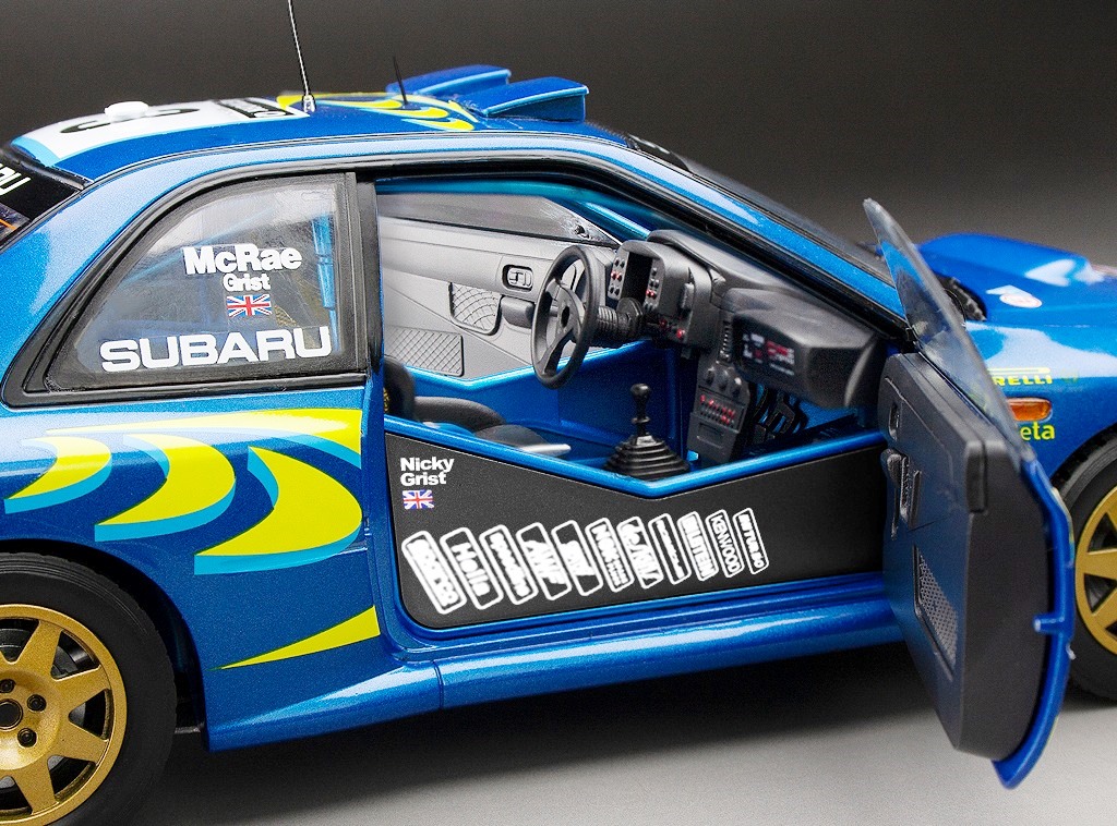 Subaru Impreza S5 WRC #3 McRae/Grist Winner Rally RAC Lombard 1997 1:18 Sun Star