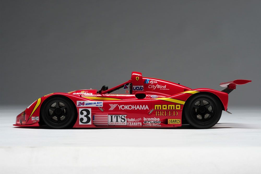 Ferrari 333 SP #3 G.Moretti/M.Papis/D.Theys 24h Le Mans 1997 1:18 Amalgam