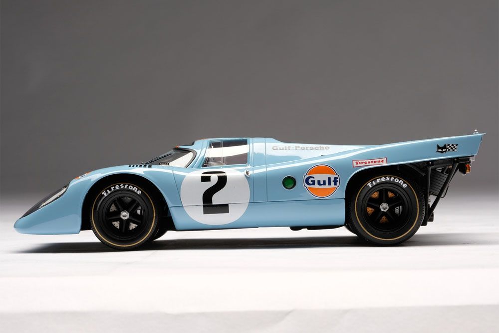 Porsche 917K #2 P.Rodríguez/ L.Kinnunen/ B.Redman Winner Daytona 1970 1:18 Amalgam