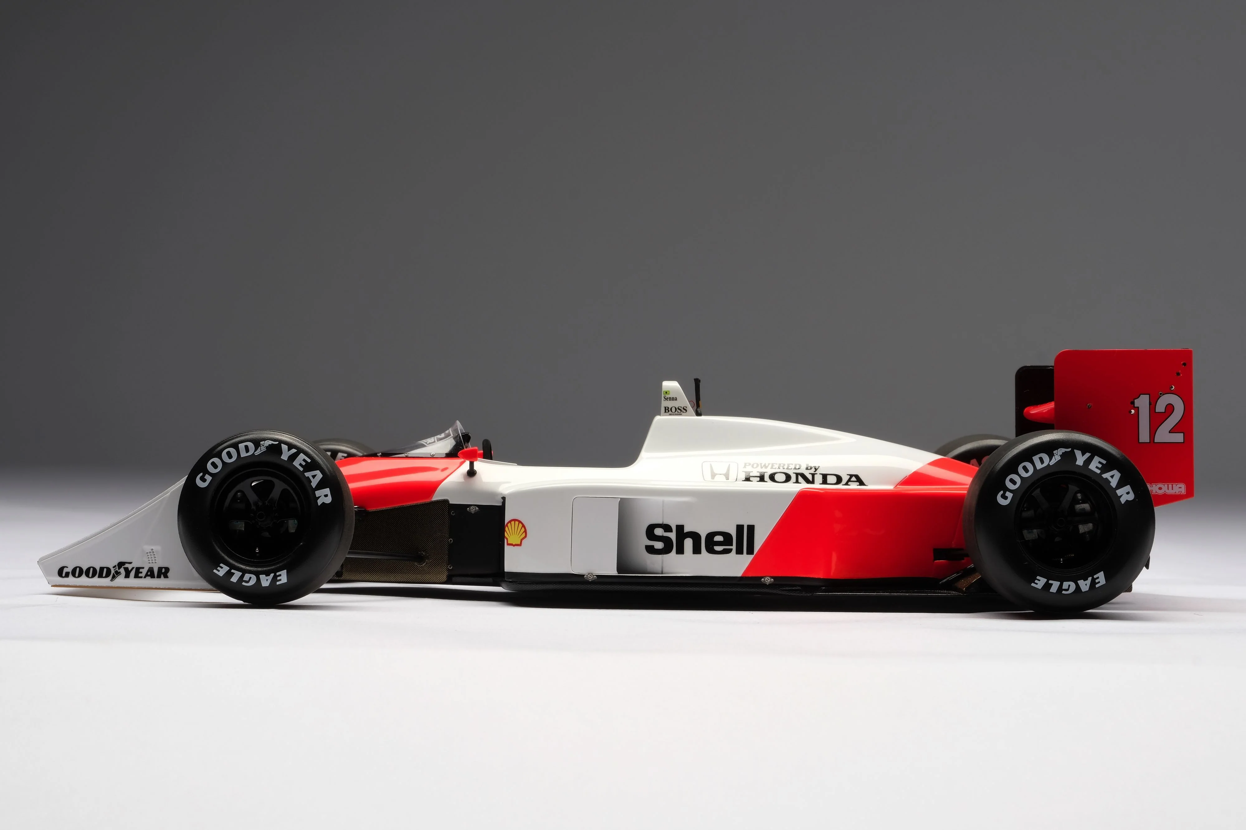 McLaren MP4/4 Ayrton Senna 1988 1:18 Amalgam