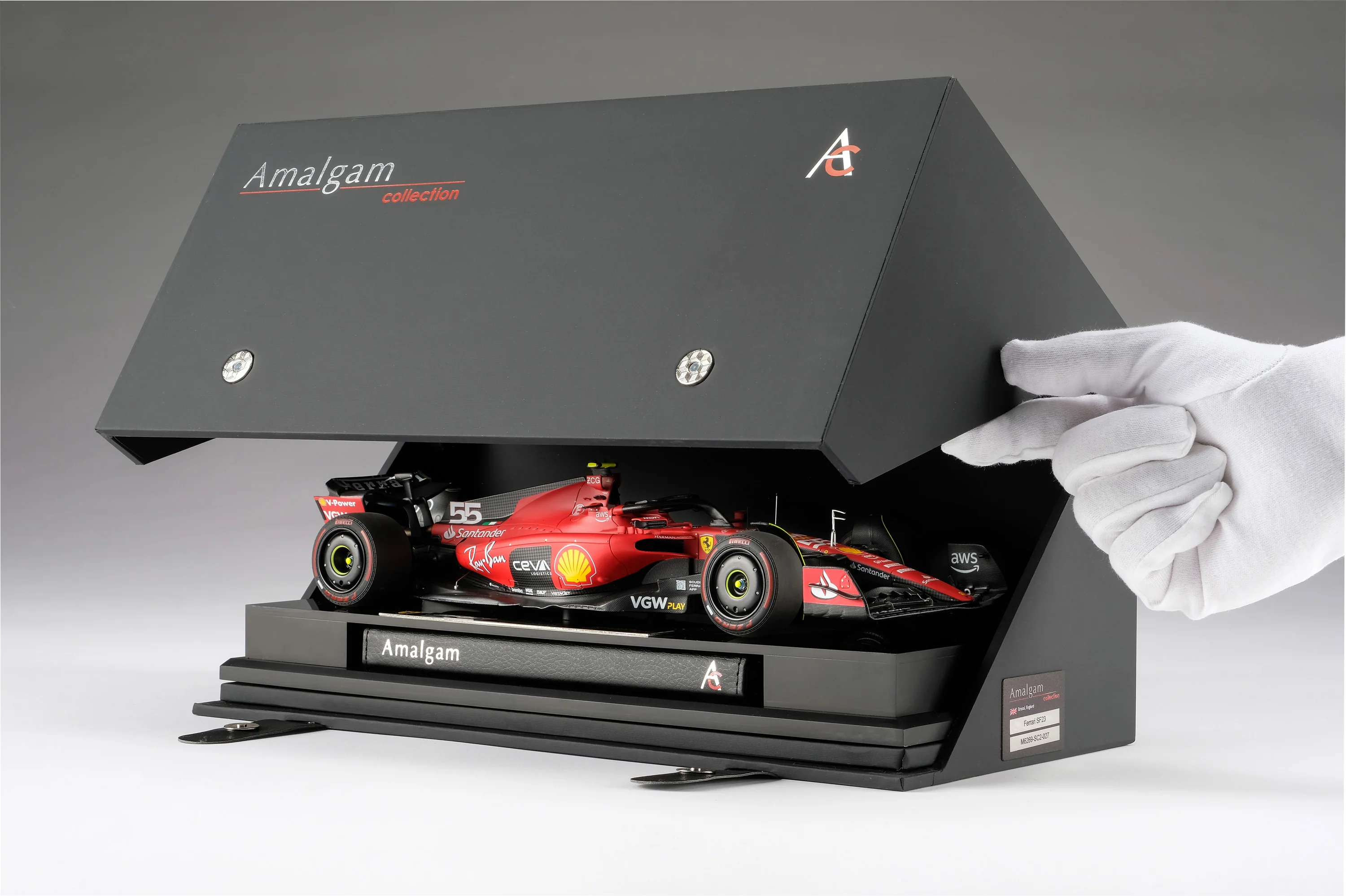 Ferrari F1 SF 23 #55 Carlos Sainz Season 2023 1:18 Amalgam