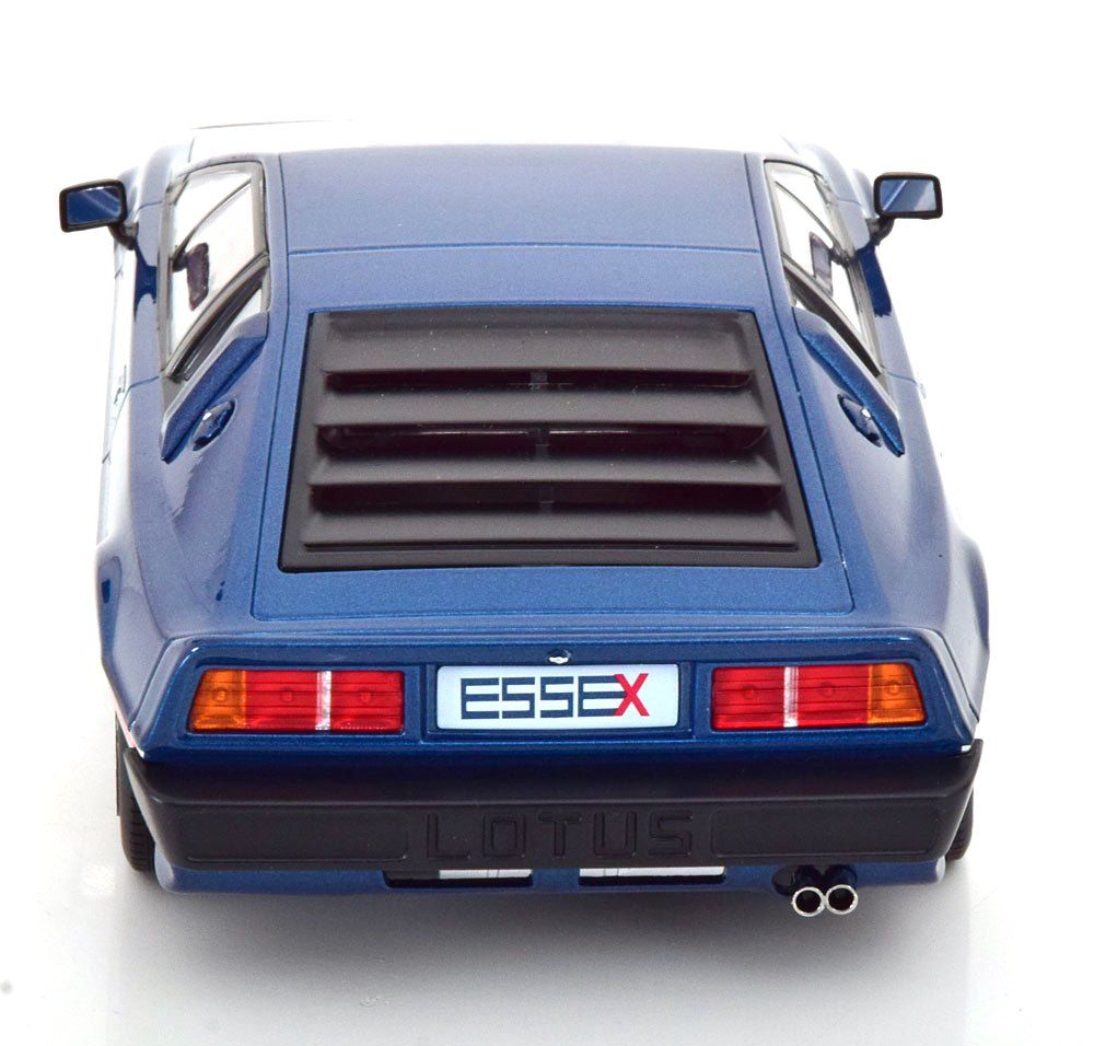 Lotus Esprit Turbo 1981 blue metallic/silver/red 1:18 KK Scale