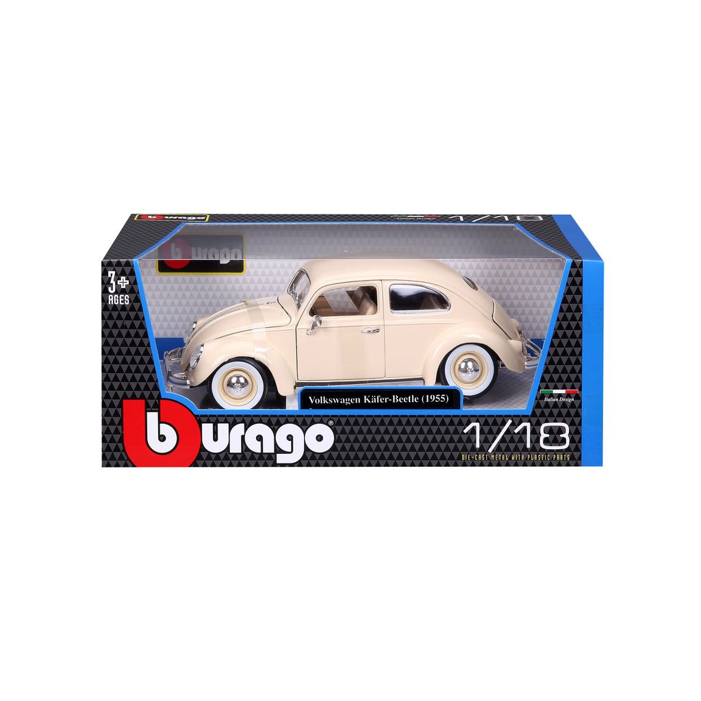 Volkswagen Kafer 1955 beige 1:18 Bburago