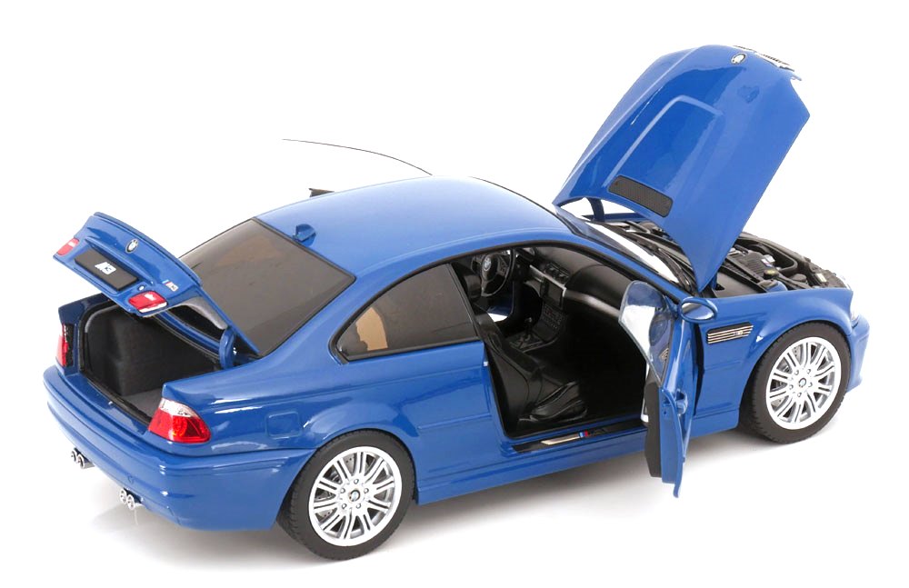 BMW M3 E46 2000 blue 1:18 Norev